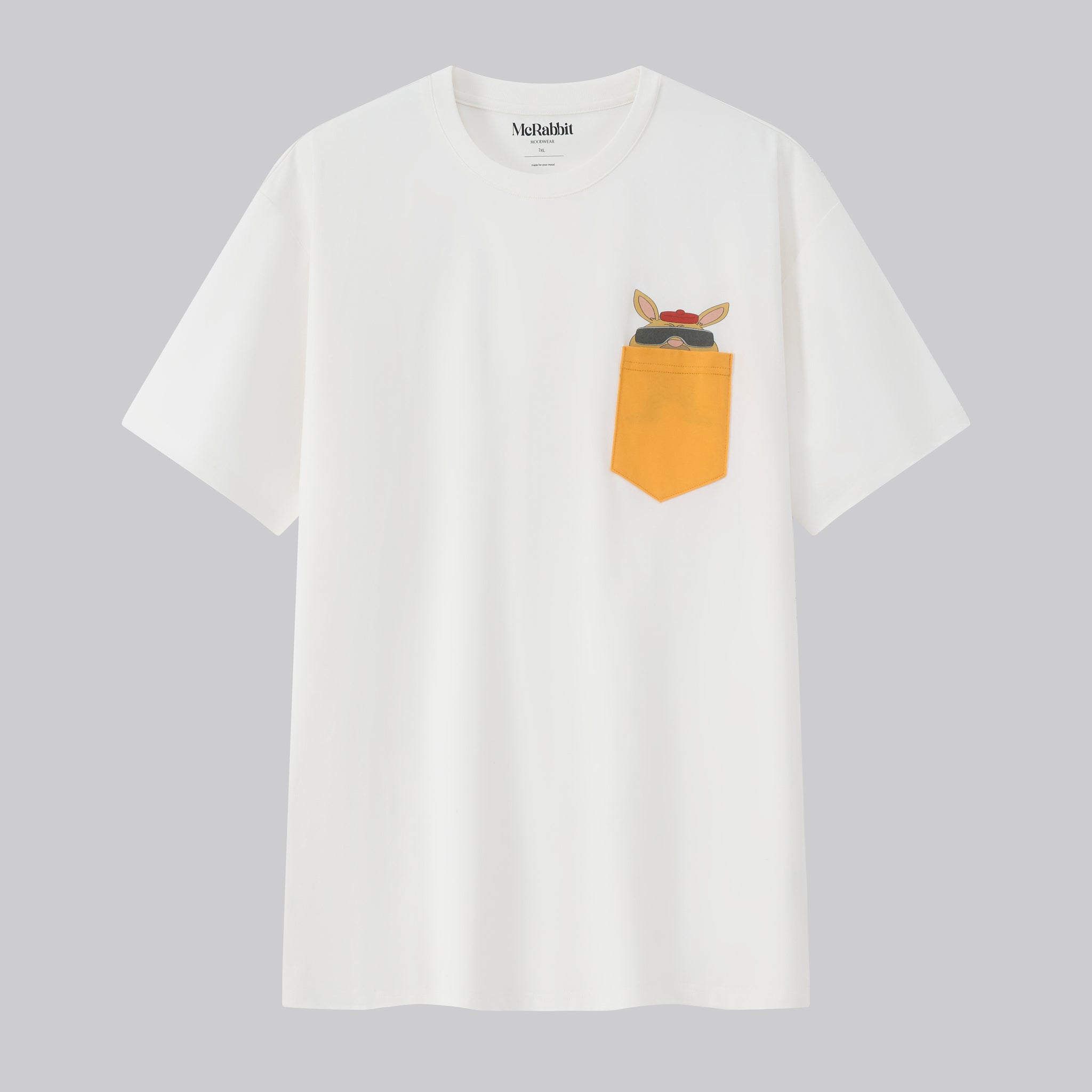 McRabbit “ANGRY” Pocket Tee