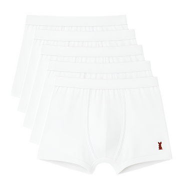 McRabbit 5-Day Boxer Combo - All White